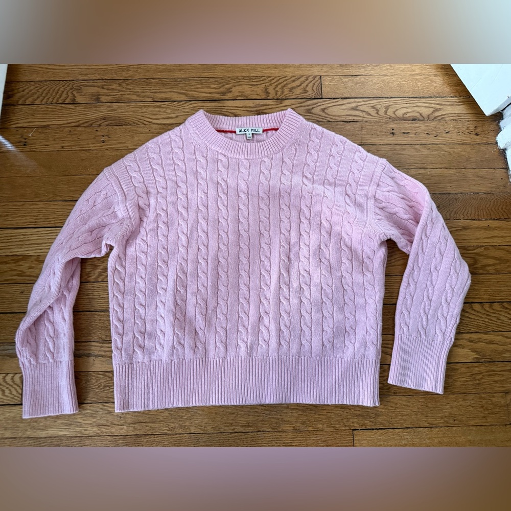 Alex Mill Katherine Cable Knit Sweater - Size Small
